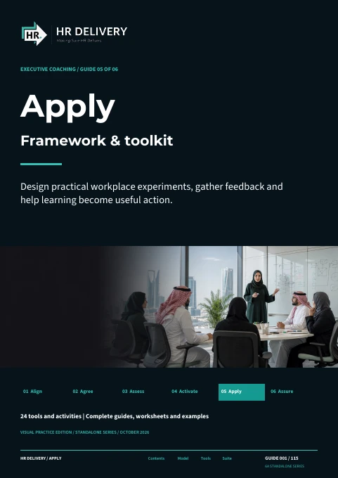 Cover: Apply: Framework & Toolkit