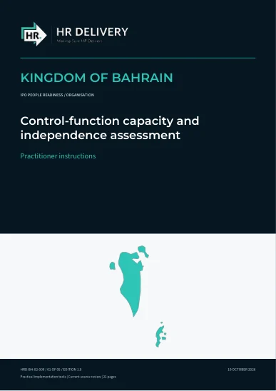 Bahrain document cover