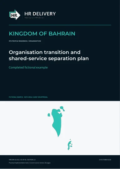Bahrain document cover