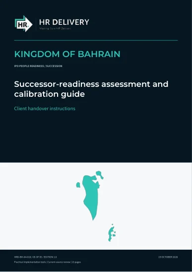 Bahrain document cover