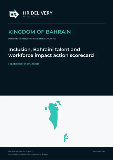 Bahrain document cover