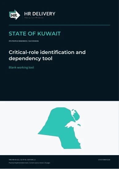Kuwait document cover
