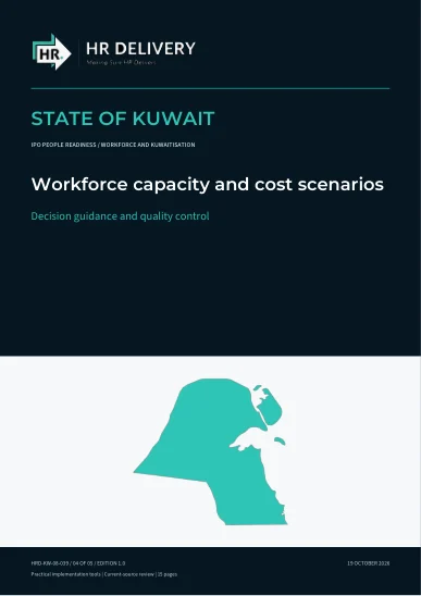 Kuwait document cover