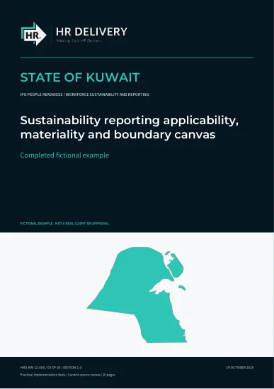 Kuwait document cover