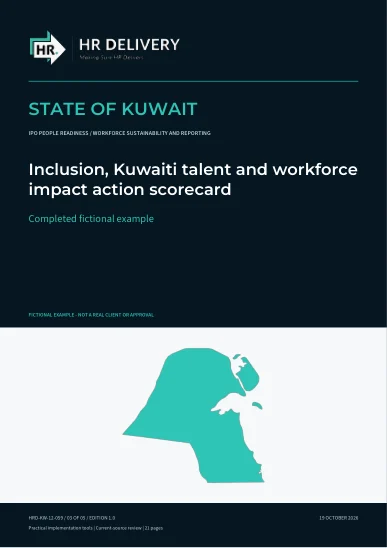 Kuwait document cover