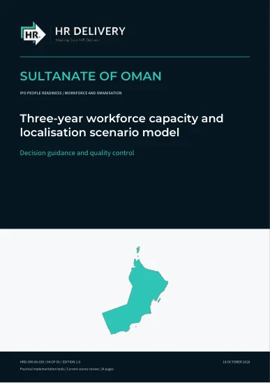 Oman document cover