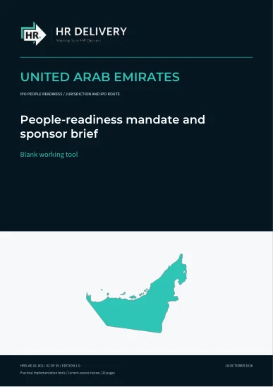 UAE document cover