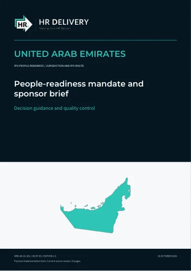 UAE document cover