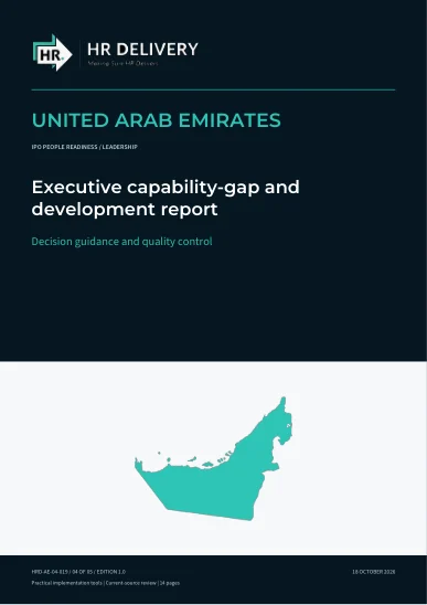 UAE document cover