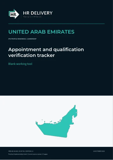 UAE document cover