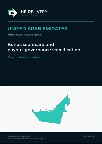 UAE document cover