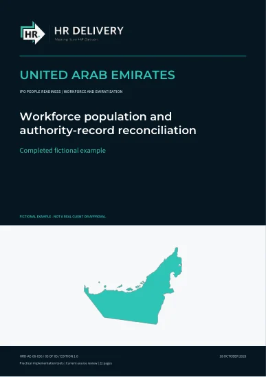 UAE document cover
