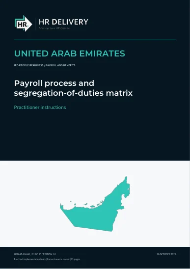 UAE document cover
