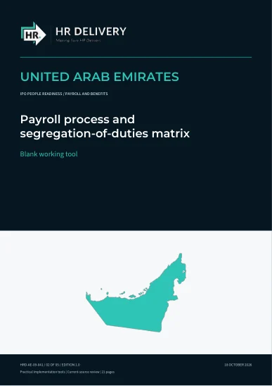 UAE document cover