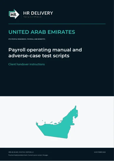 UAE document cover