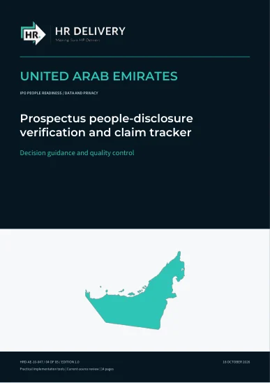 UAE document cover