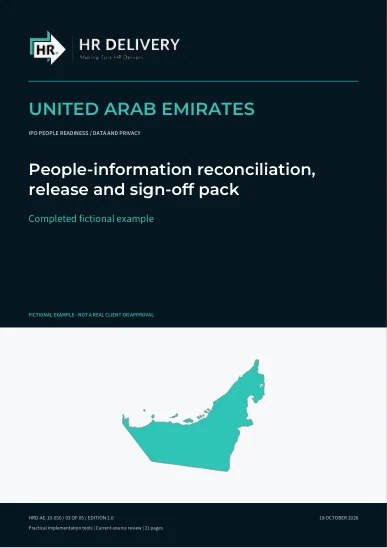 UAE document cover