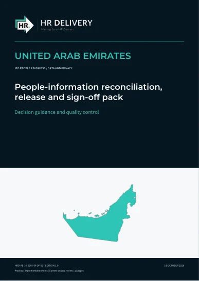 UAE document cover