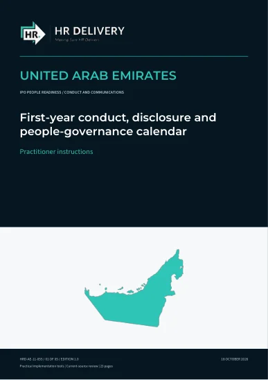 UAE document cover