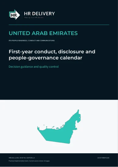 UAE document cover