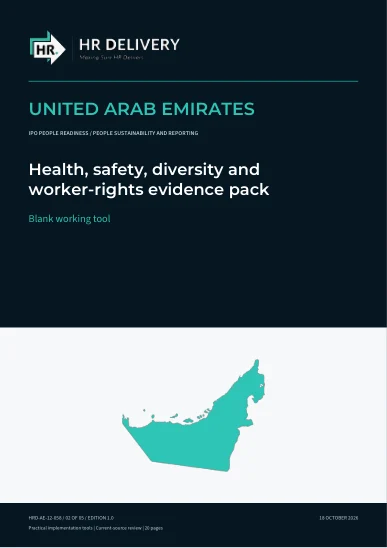 UAE document cover