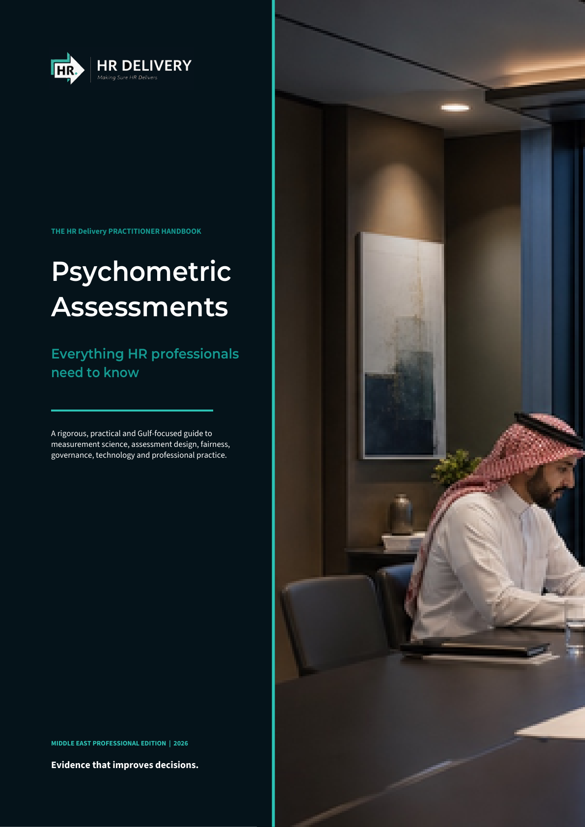 Cover of the HR Delivery Psychometric Assessments practitioner handbook